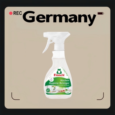 德国代购【全场满300包邮】Frosch厨房清洁剂300ml