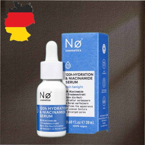 德国代购【满300包邮】No Cosmetics120小时水分子烟酰胺精华20ml