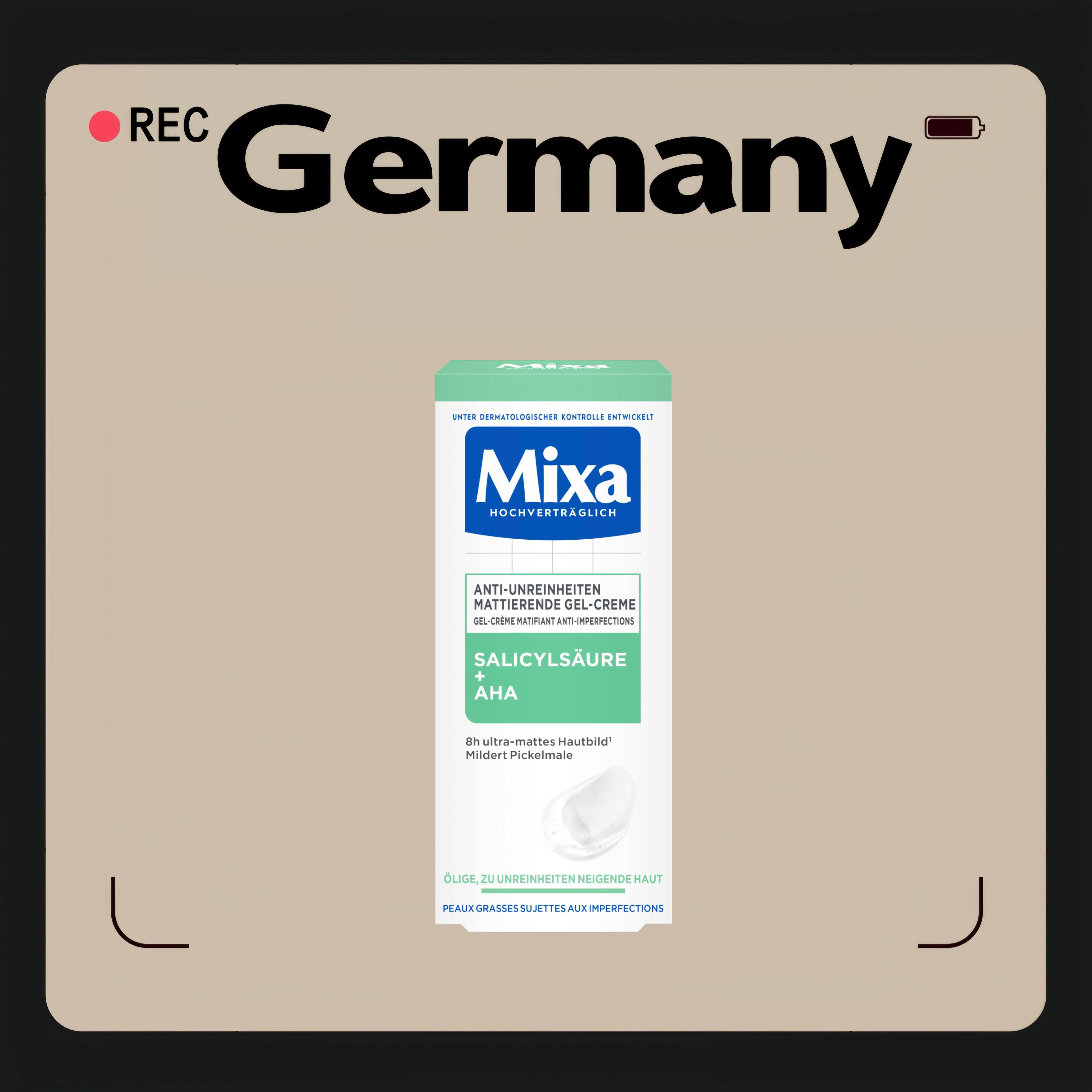 德国代购【全场满300包邮】Mixa清洁肌肤啫喱50ml