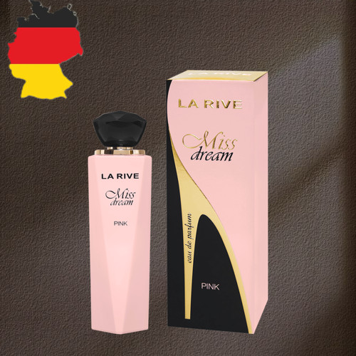 德国代购【全场满300包邮】LA RIVE粉梦少女女士香水EDP 100ml