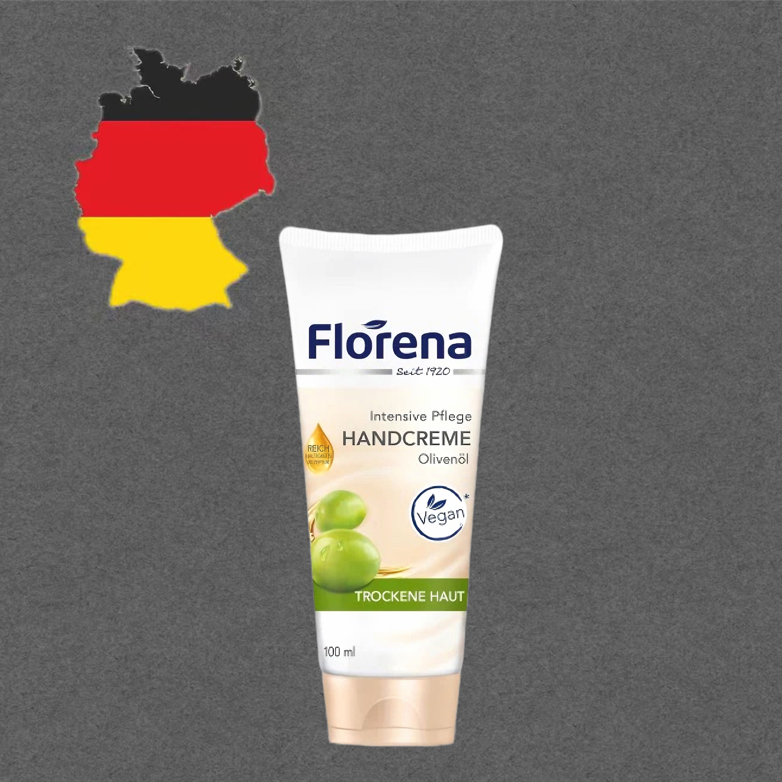 德国代购【全场满300包邮】Florena橄榄油护手霜100ml