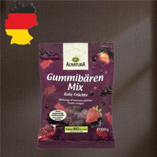 德国代购【满300包邮】alnatura安娜图拉有机小熊水果软糖100g
