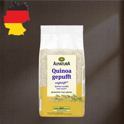 德国代购【全场满300包邮】Alnatura有机无麸质藜麦米花125g
