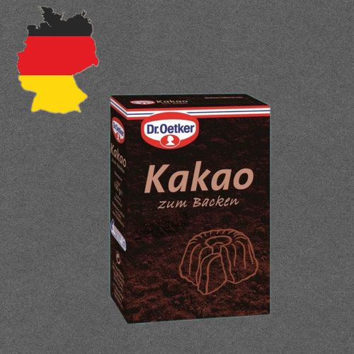 德国代购【全场满300包邮】Dr.Oetker烘焙可可粉100g