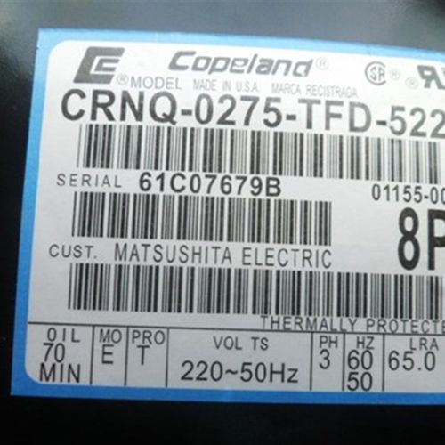 CRFQ-0300-PFJ-522 0250-PFJ-506谷轮3P压缩机REYQ-0175-PFJ-501