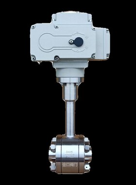 DQ961F-16P低温电动焊接球阀304不锈钢-196带防爆液氮液氧LNG用