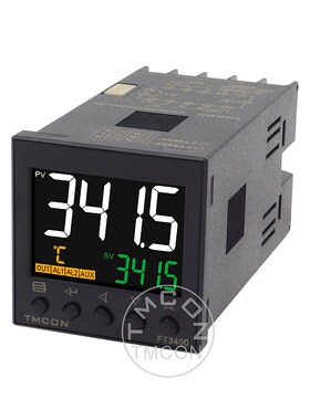 FT3415液晶LCD白光显示智能pid温控表E5CC温控器RS485和RS232通讯