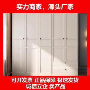 新款简约钢制衣柜收纳柜加厚衣橱斗柜铁皮柜小户型家用阳台多层收