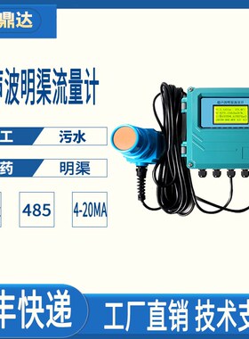 德国品质明渠流量计RS4q85农田灌溉4-20AM污水不锈钢 玻璃钢巴歇