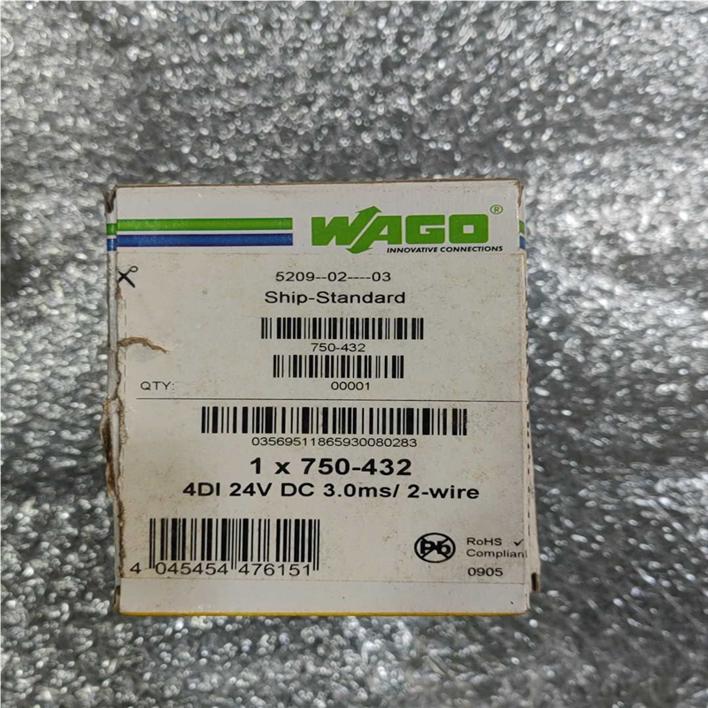 WAGO万可PLC模块 750-432 5台 功能议价