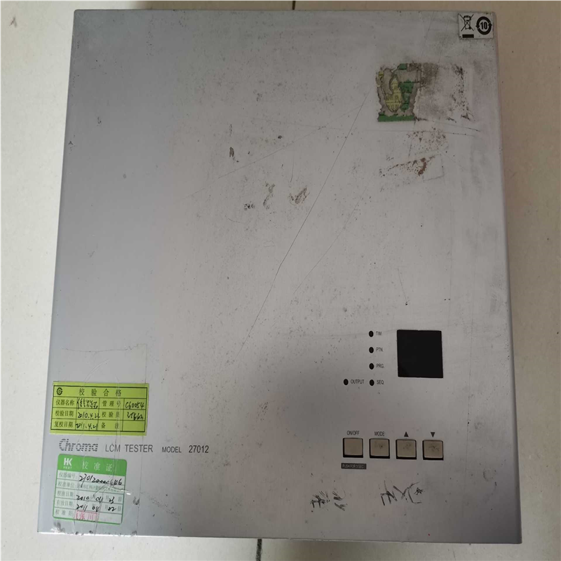 Chroma 致茂LCM测试仪 型号:27012，实物图成色(崽崽配件）