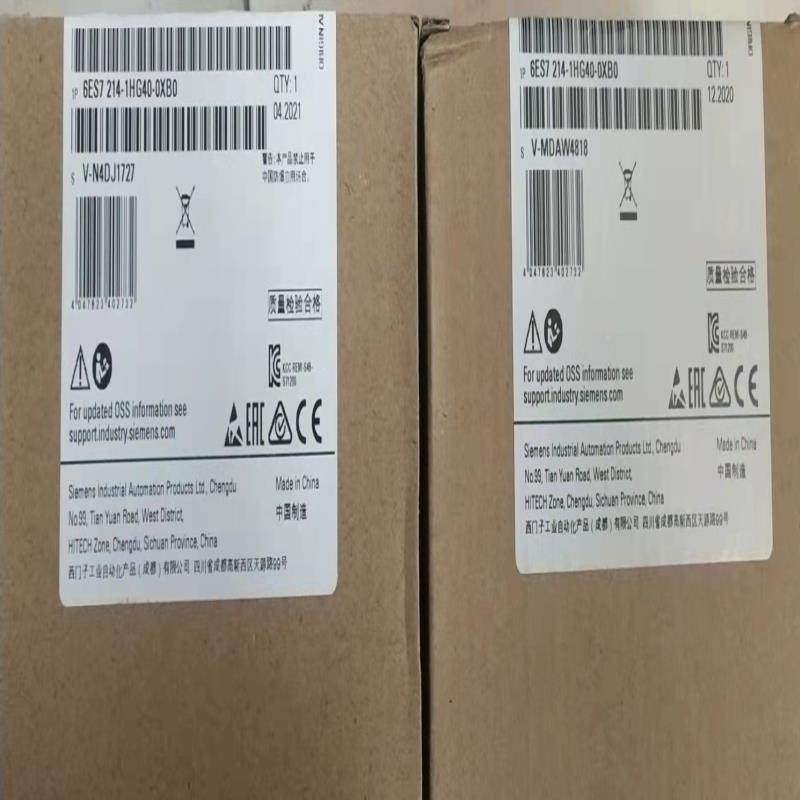 6ES7 214-1HG40-0XB0 在保未拆封！(崽崽配件）