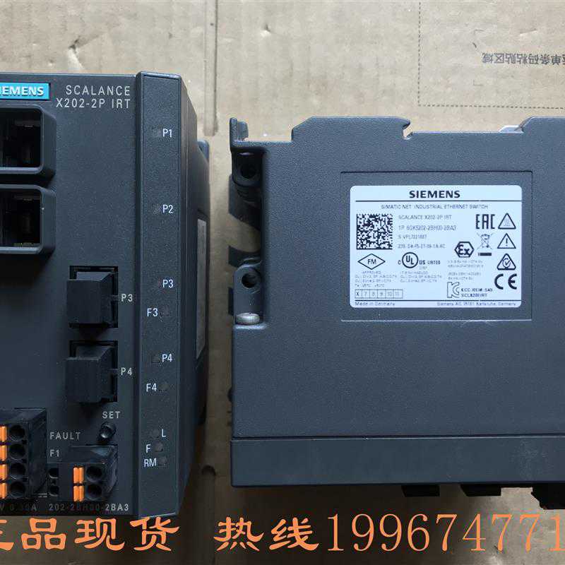 B006*X202-2P IRT电气交换机 6GK5202-2BH00-2BA3 正~议价