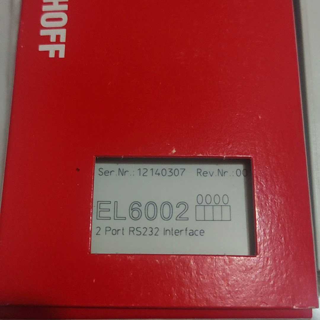 议~倍福EL6002