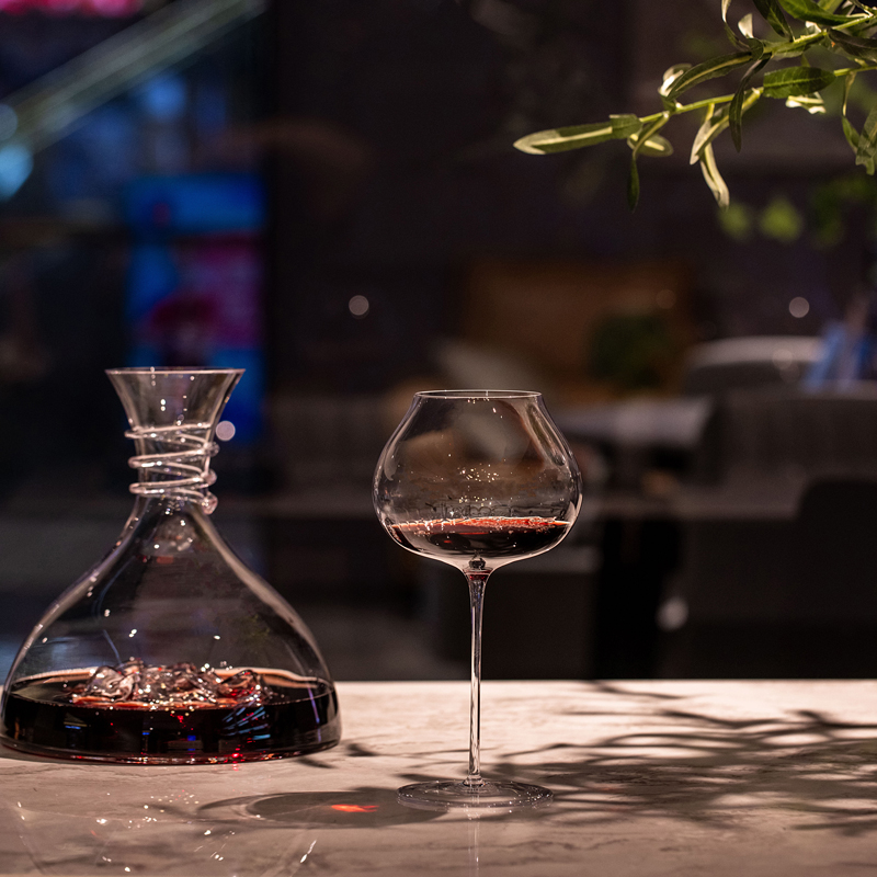 超薄纯手工勃艮第红酒杯水晶玻璃葡萄酒高脚杯侍酒师大赛级酒杯