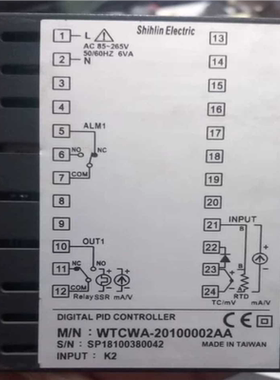 WTCWA-20100002AA CH-TE8-101000 FE800-301000B FE800 TAIE温控