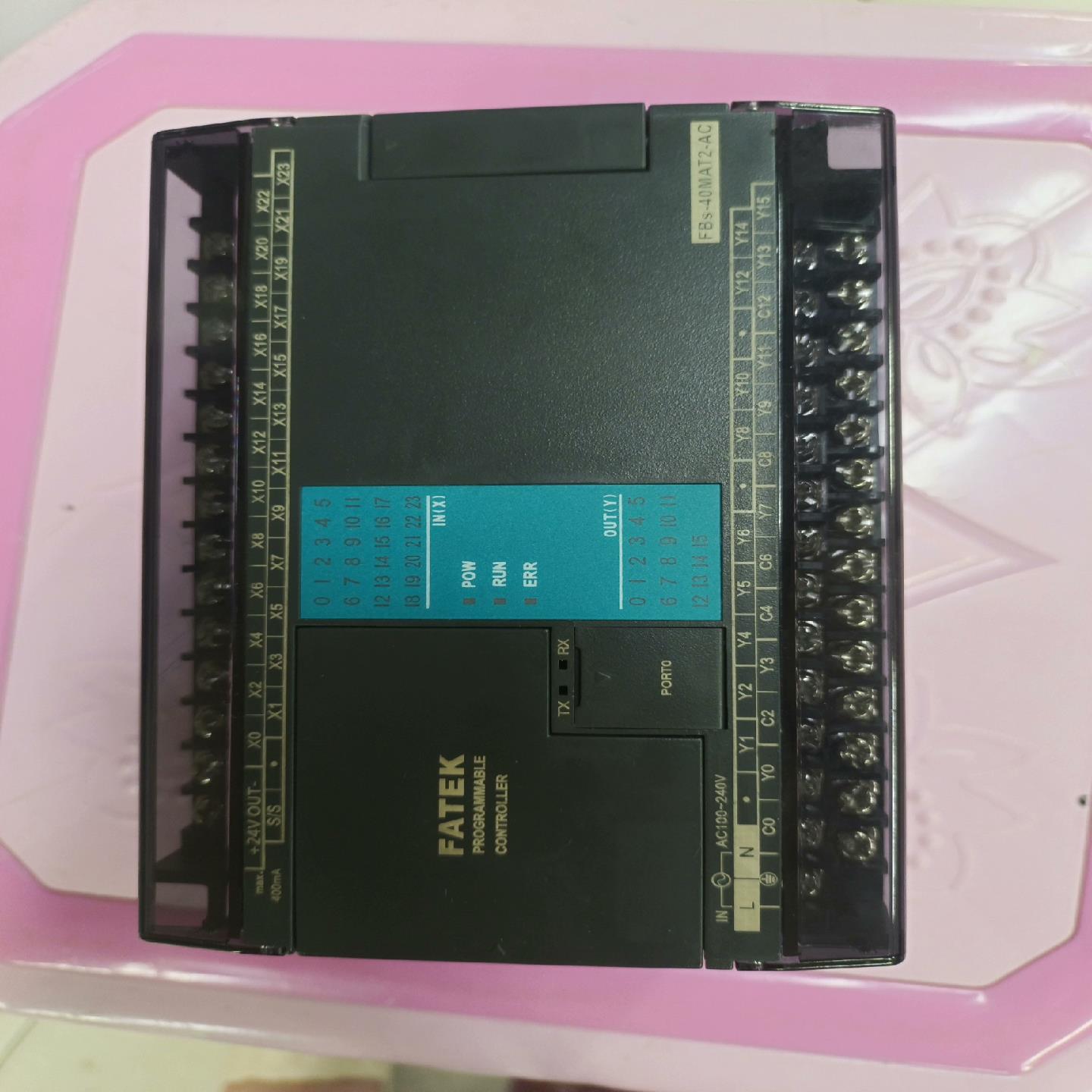 【顺庆】永宏PLC FBS-40MAT2-AC 拆机功能包好，实物图【议价】