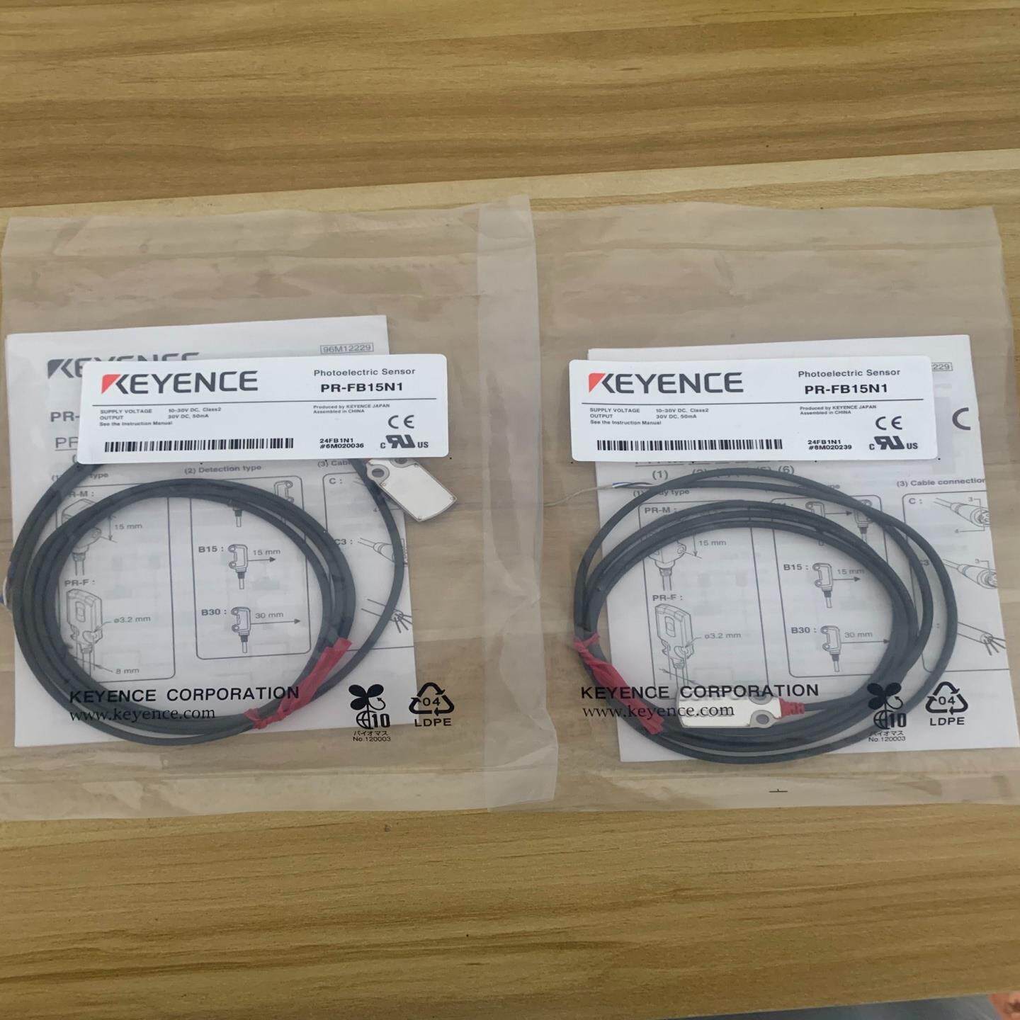 【汇生】基恩士PR-FB15N1全新未使用过。，正品基恩士传感器，【