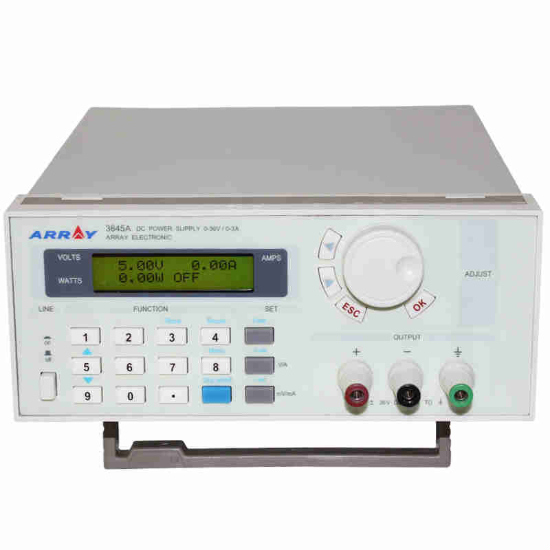 ARRAY亚锐3644A/3645A/3646A高精度单路数显可编程电源