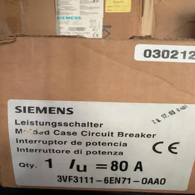 断路器 3VF3111-6EN71-0AA0 （憨憨电子）