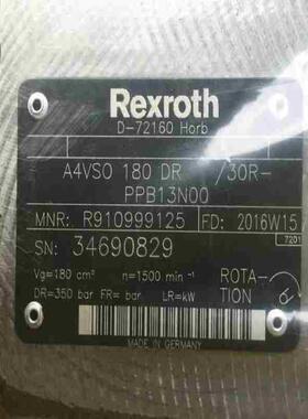 R910999125 A4VSO180DR30R-PPB1议价