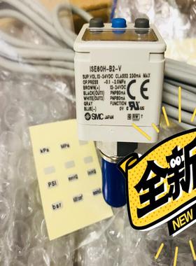 SMC原装数显压力开关ISE80H-B2-V，使用压力-0.~议价