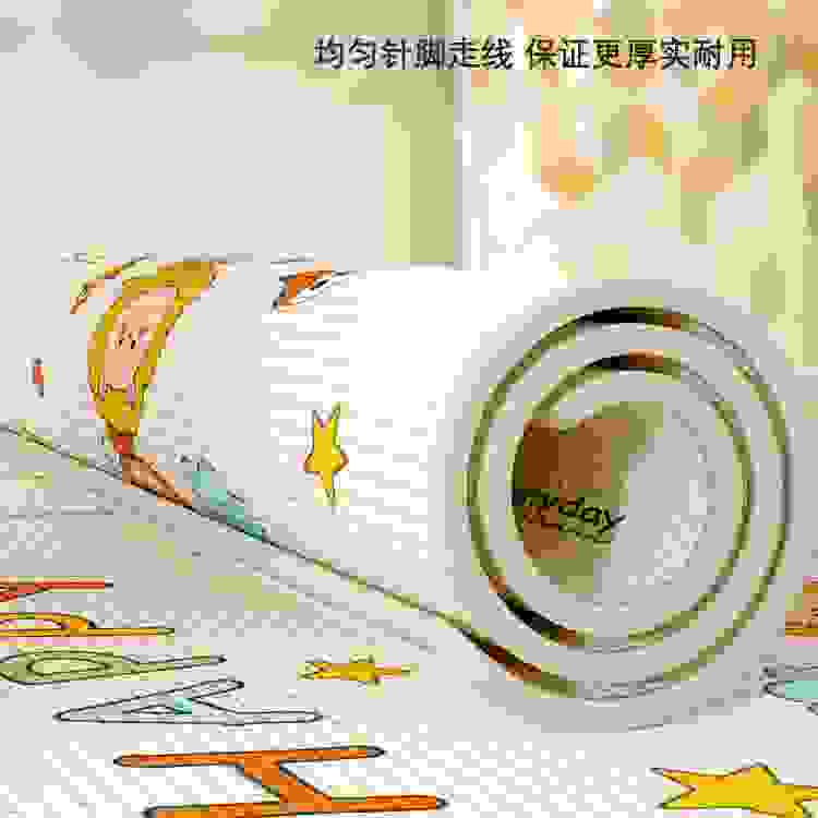 蓝劲超厚宝宝爬行垫婴儿客厅家用儿童爬爬垫整张拼接可折叠地垫子