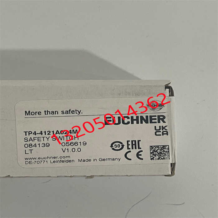 TP4-4121A024M 084139 安士能EUCHNER限位安全开关全新原装正~
