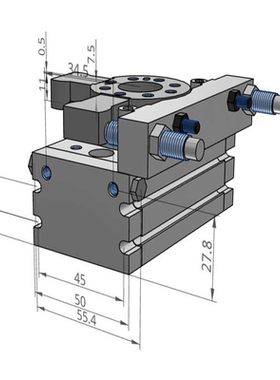 SMC摆动气缸 MSQA10L3X-X232 齿轮齿条式 缸~议价