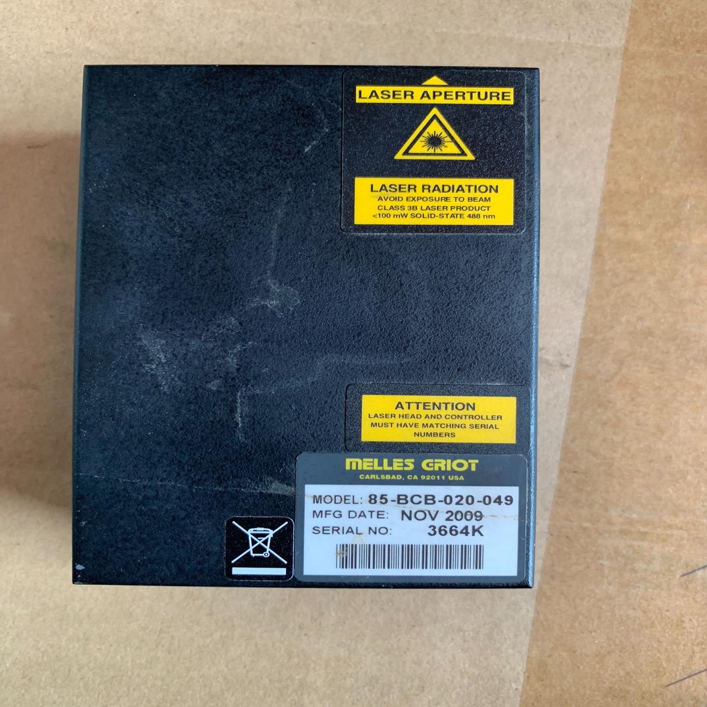 议价~MELLES GRIOT梅勒斯488nm激光器