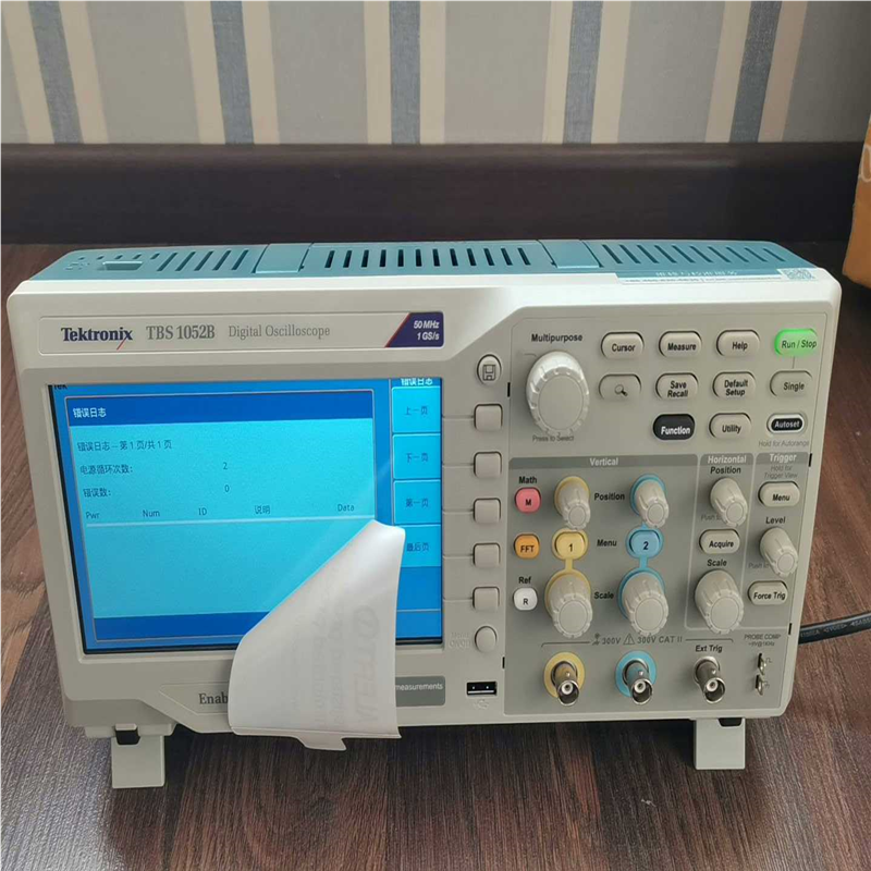 议价TDS1052B    9.      开机仅仅第二次适用