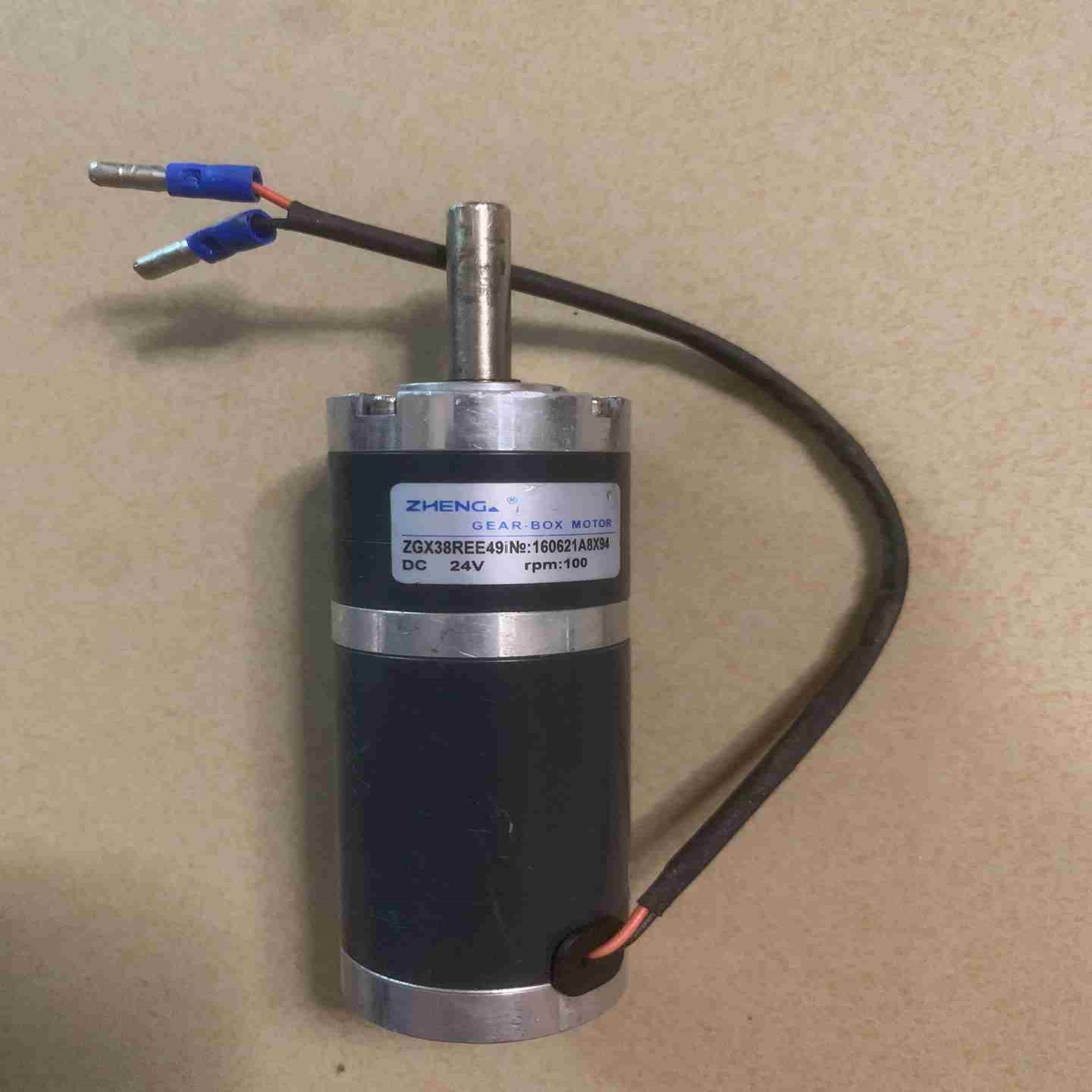 电机 直流行星减速电机ZGX38REE49i DC24V10议价