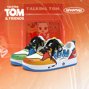 汤姆猫鞋子男鞋板鞋男款2025新款情侣休闲鸳鸯鞋多巴胺时尚潮鞋女