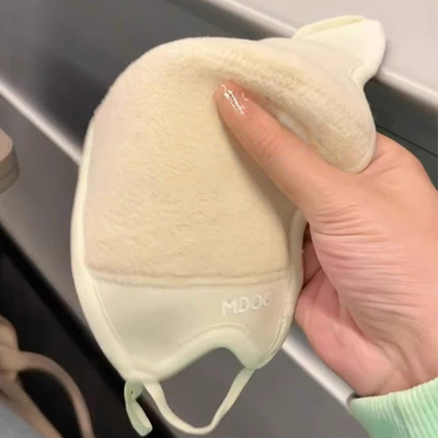 澳绒保暖口罩女高颜值2025新款冬防风防寒保暖透气防冻脸骑行面罩