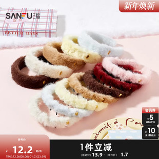 发饰配饰发箍848140 可爱趣味俏皮时尚 三福毛绒两款 头箍单个