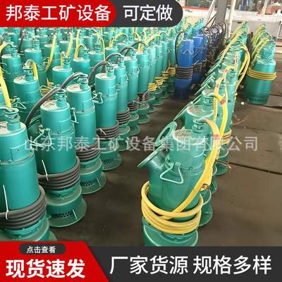 BQS80-80-37kw矿用隔爆型潜水排沙电泵 防爆排污泵 380/660/1140v