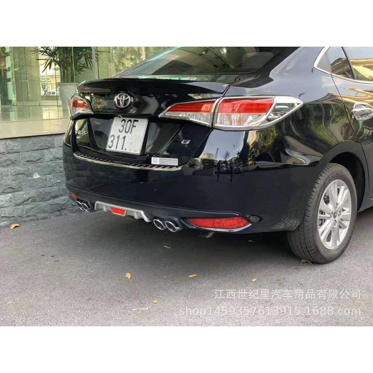 适用于18-19款威驰后扰流板vios18-19 diffuse spoiler19款威驰