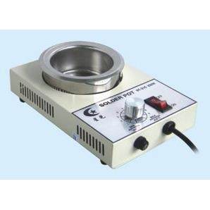 11C无级调温无铅熔锡炉浸锡炉100W 焊锡炉调温锡炉 锡锅直径38MM