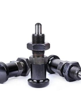 碳钢复位型细牙旋钮柱塞PXAN5/6/8/10/PXKN12/16/L弹性分度定位销