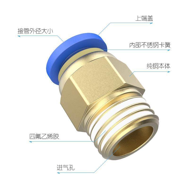气动快速接头pc4-m5气管快插pc6-01螺纹pc8-02直通pc10-03/12,工业油品/胶粘/化学/实验室用品,烧杯/烧瓶,淘宝优惠券,粉丝福利购,淘宝优惠卷