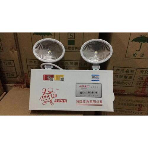 敏华消防应急灯双头照明灯新国标指示灯停电应急灯M-ZFZD-E5W3002