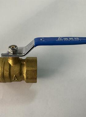 埃美柯全铜球阀铜杆铜芯2266空调DN15 20  254分6分1寸螺纹阀门