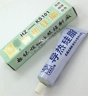 白色导热硅脂HZ-KZ101 CPU 内存 散热片 散热器 导热胶
