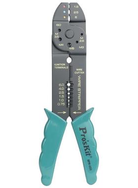 台湾宝工8PK-033  4合1多功能剥线钳  剪切压接钳