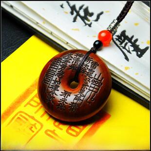 雷击枣山鬼钱和平扣吊坠雷木珠宝实木雕刻汽车吊坠钥匙炼项炼