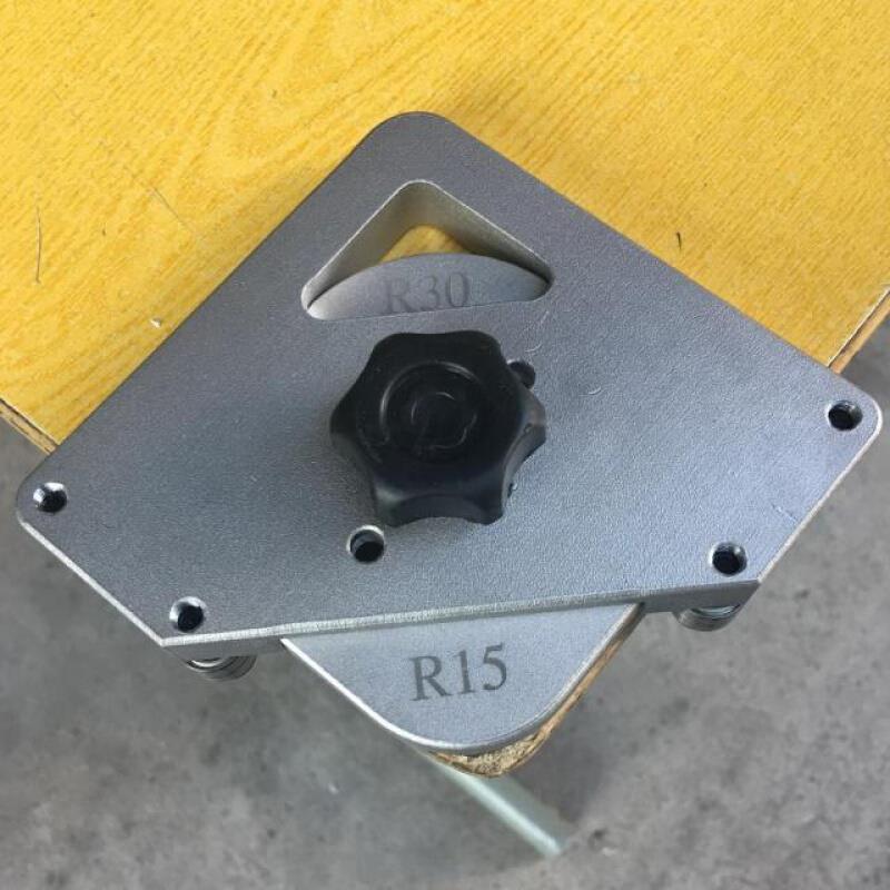 速發(fā)戰(zhàn)驢雕刻機(jī)修邊機(jī)木工圓角R角圓弧木工半圓角快速模板位