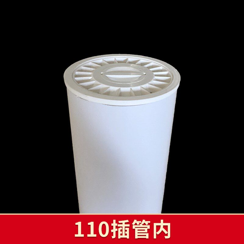 热销通用圆形老式地漏50 75 110家用带水封防臭排水管盖pvc地漏包