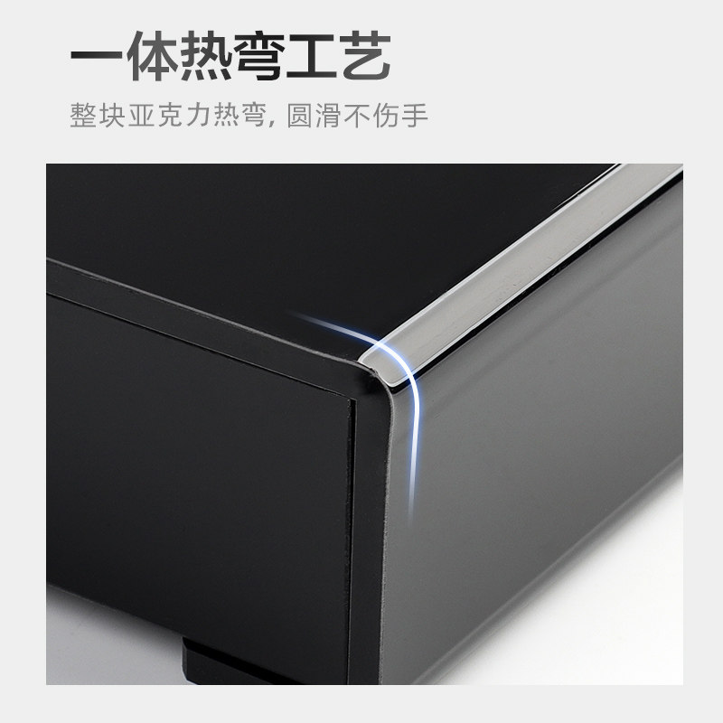 热销酒店牙具洗漱用品收纳盒亚克力放牙刷宾馆卫生间一次性易耗品