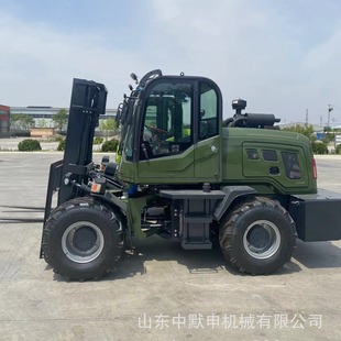四驱越野叉车厂家 叉车 3.5吨前轮转向越野叉车 四驱叉车越野式