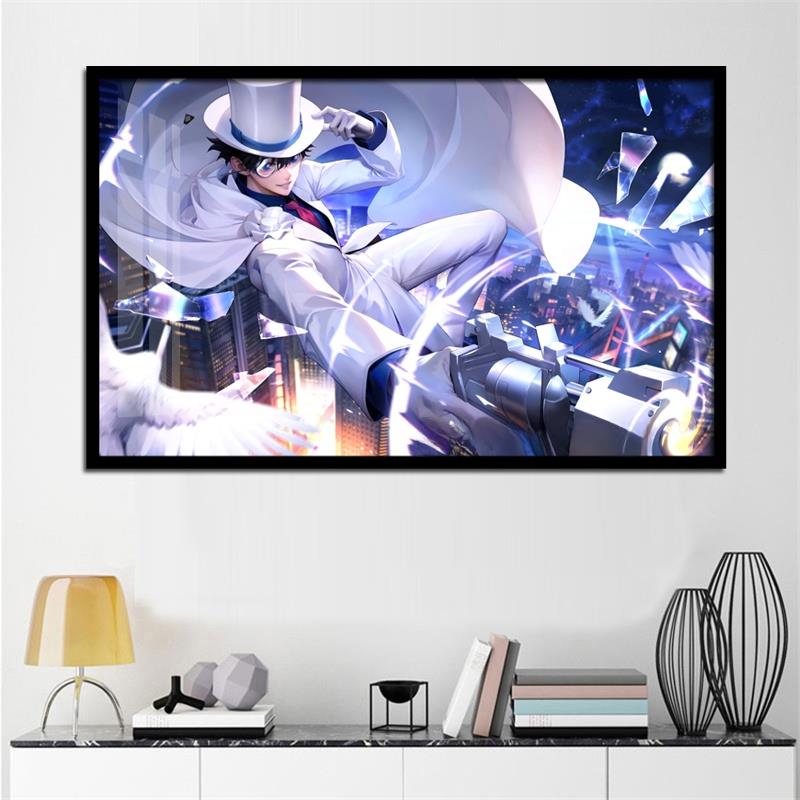 幻影贼基德钻石画王者荣耀马可波罗卡通动画儿童手工钻石十字绣卧